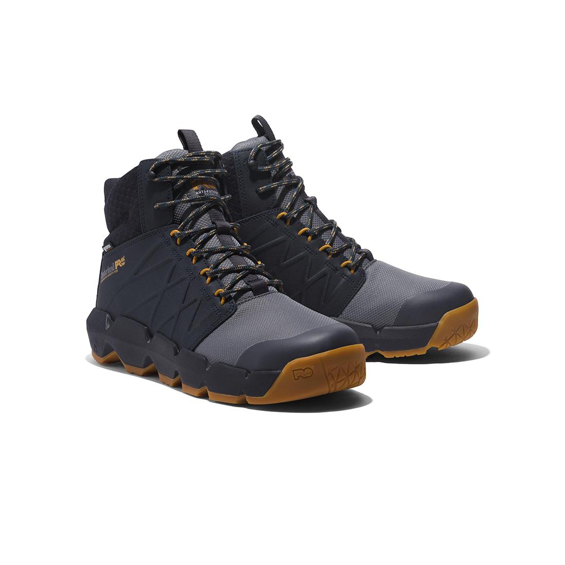 Timberland Pro Morphix 6In Waterproof Composite-Toe Work Boot Grey Detail View