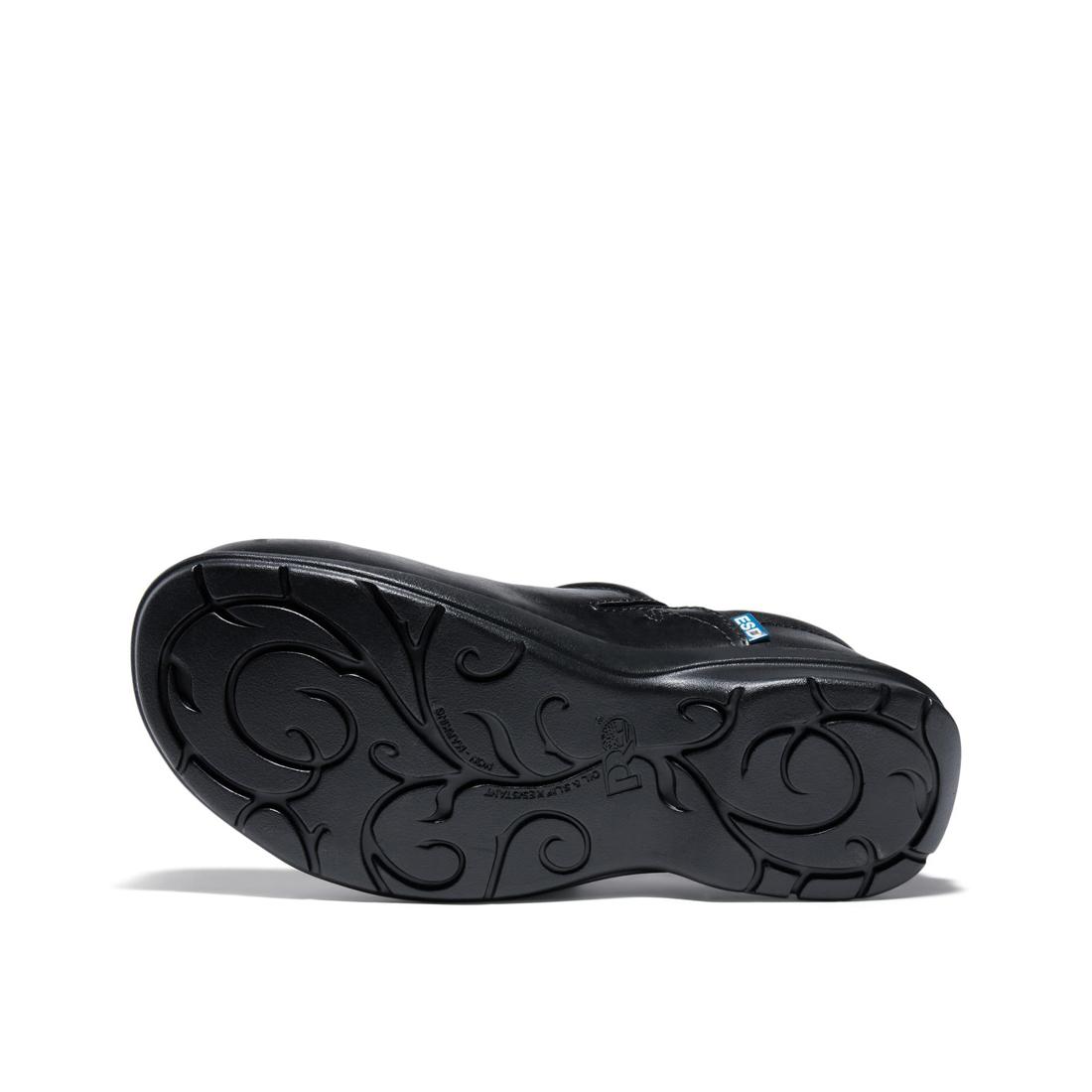 Timberland Pro Women's Newbury Alloy-Toe Slip-On Work Shoe Black Sole View