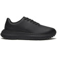 Timberland Pro Power Shift Women’s Slip Resistant Shoes – Black Leather Profile View
