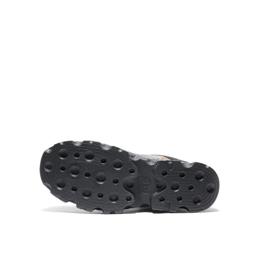 Timberland Pro Powertrain Sport Alloy-Toe Work Shoe Orange Sole View
