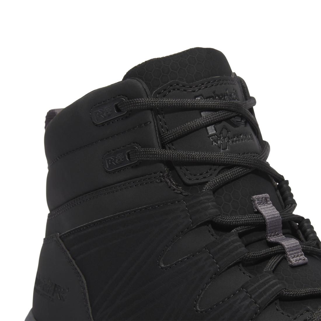 Timberland Pro Powertrain EV SD10 Composite Toe Work Boots – Blackout Detail View