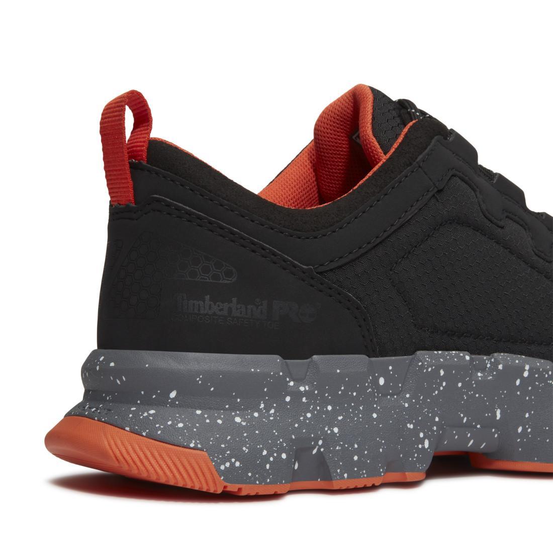 Timberland Pro Powertrain EV SD10 Composite Toe Work Shoes Black Detail View