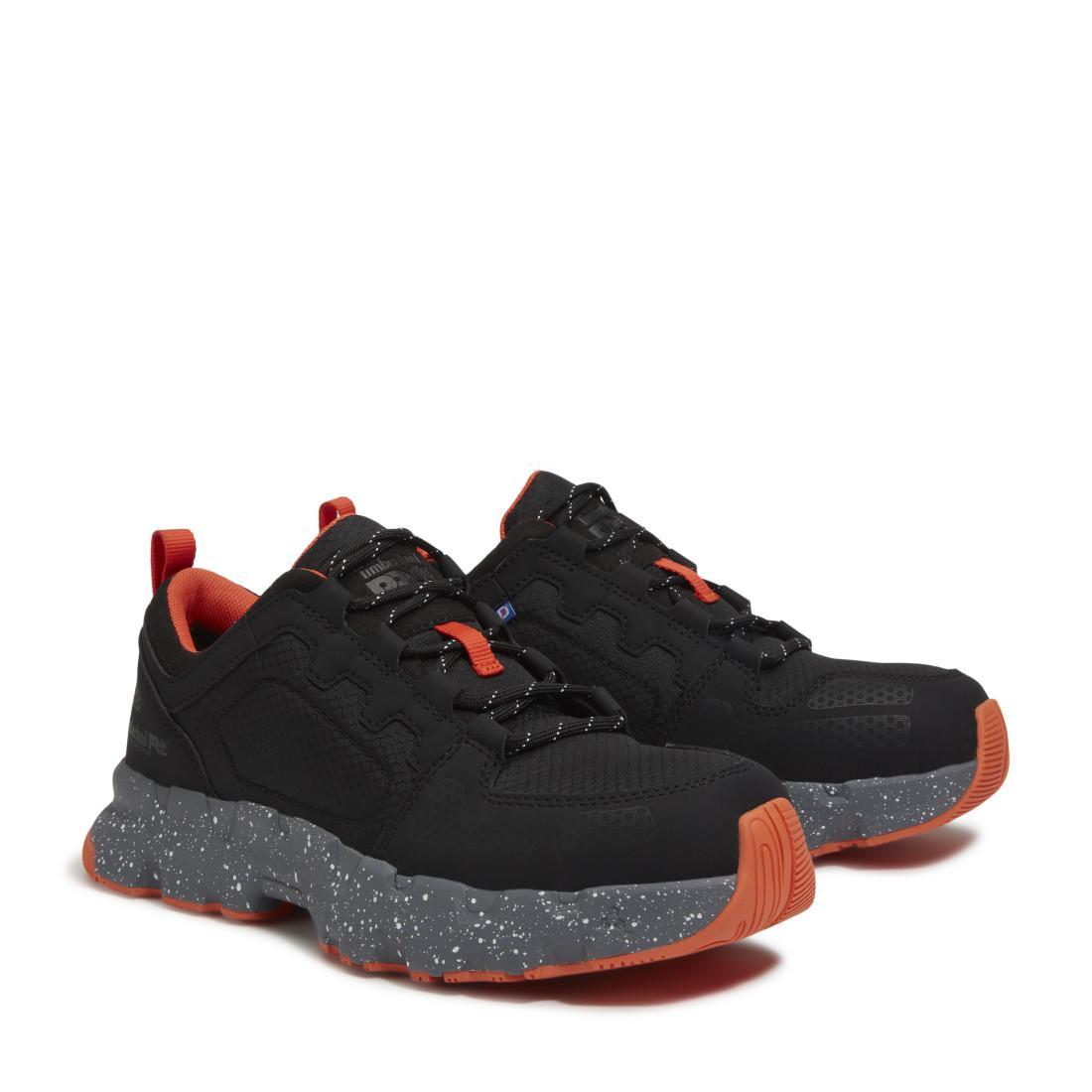 Timberland Pro Powertrain EV SD10 Composite Toe Work Shoes Black Front-upper View