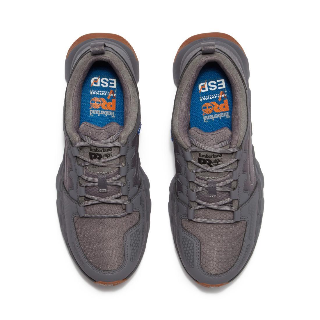 Timberland Pro Powertrain EV SD10 Composite Toe Work Shoes Grey Front-upper View