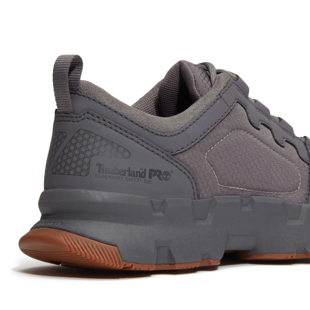 Timberland Pro Powertrain EV SD10 Composite Toe Work Shoes Grey Detail View
