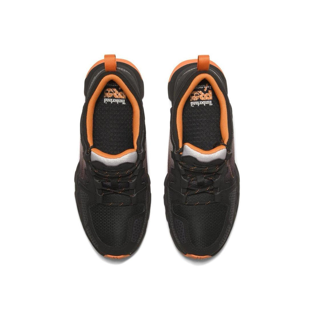 Timberland Pro Powertrain Ev Composite-Toe Work Shoe Gray Front-upper View