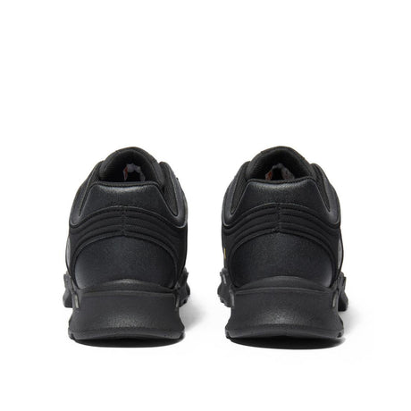 Timberland Pro Powertrain Sport Alloy-Toe Work Shoe Black Heel-Back View