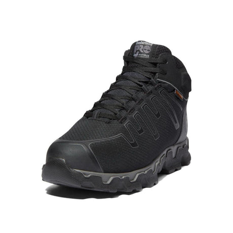 Timberland Pro Powertrain Sport Alloy-Toe Met Guard Work Boot Black Detail View
