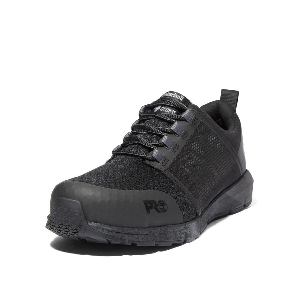 Timberland Pro Radius Composite-Toe Work Shoe Black Detail View
