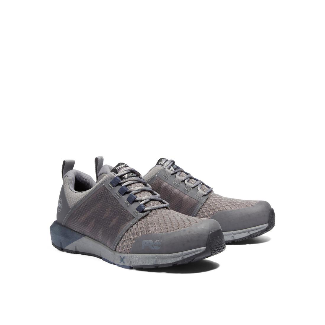 Timberland Pro Radius Composite-Toe Work Shoe Grey Angled View