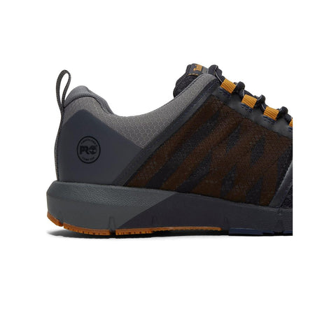 Timberland Pro Radius Composite-Toe Work Shoe Blue Grey Angled View