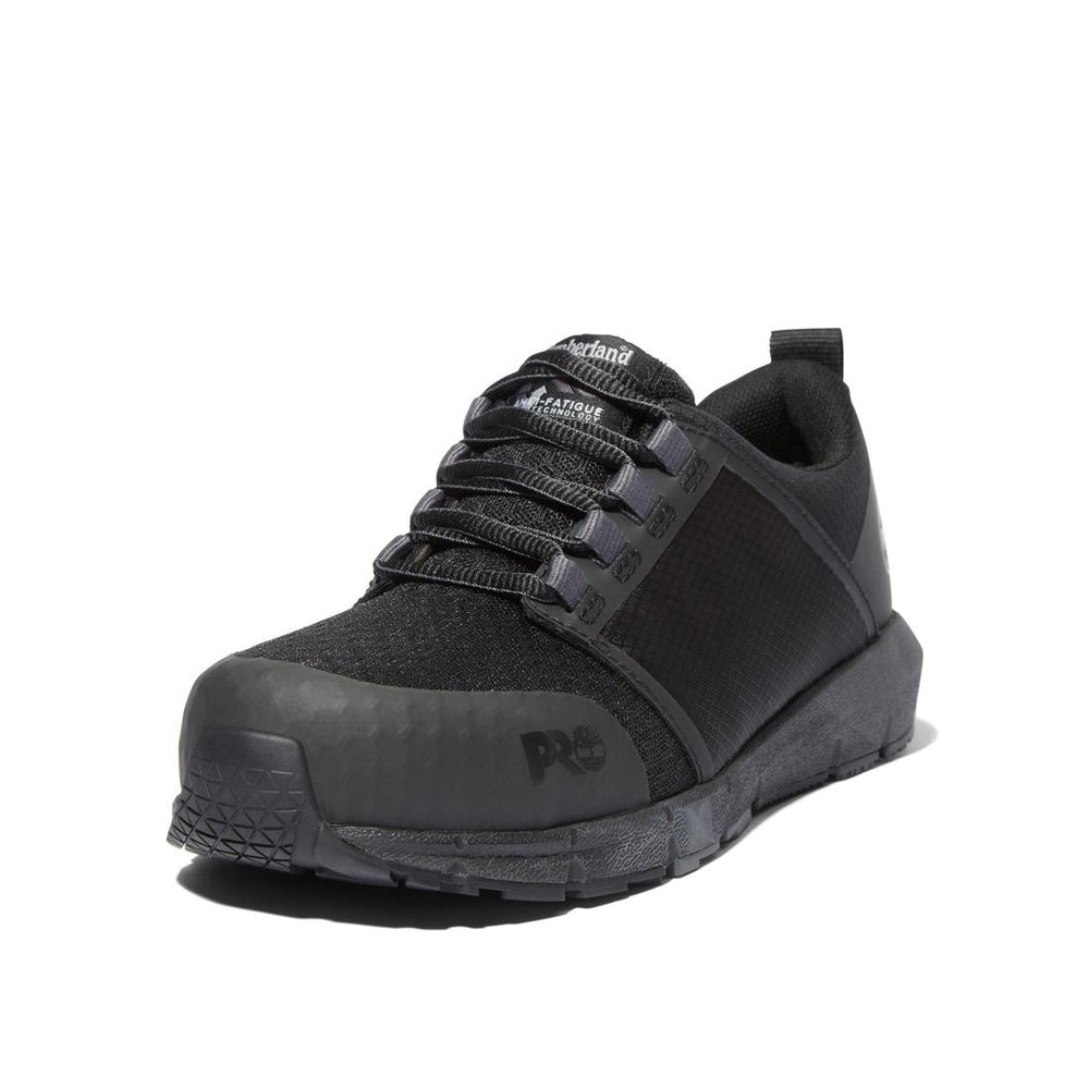 Timberland Pro Women's Radius Composite-Toe Work Shoe Black Detail View