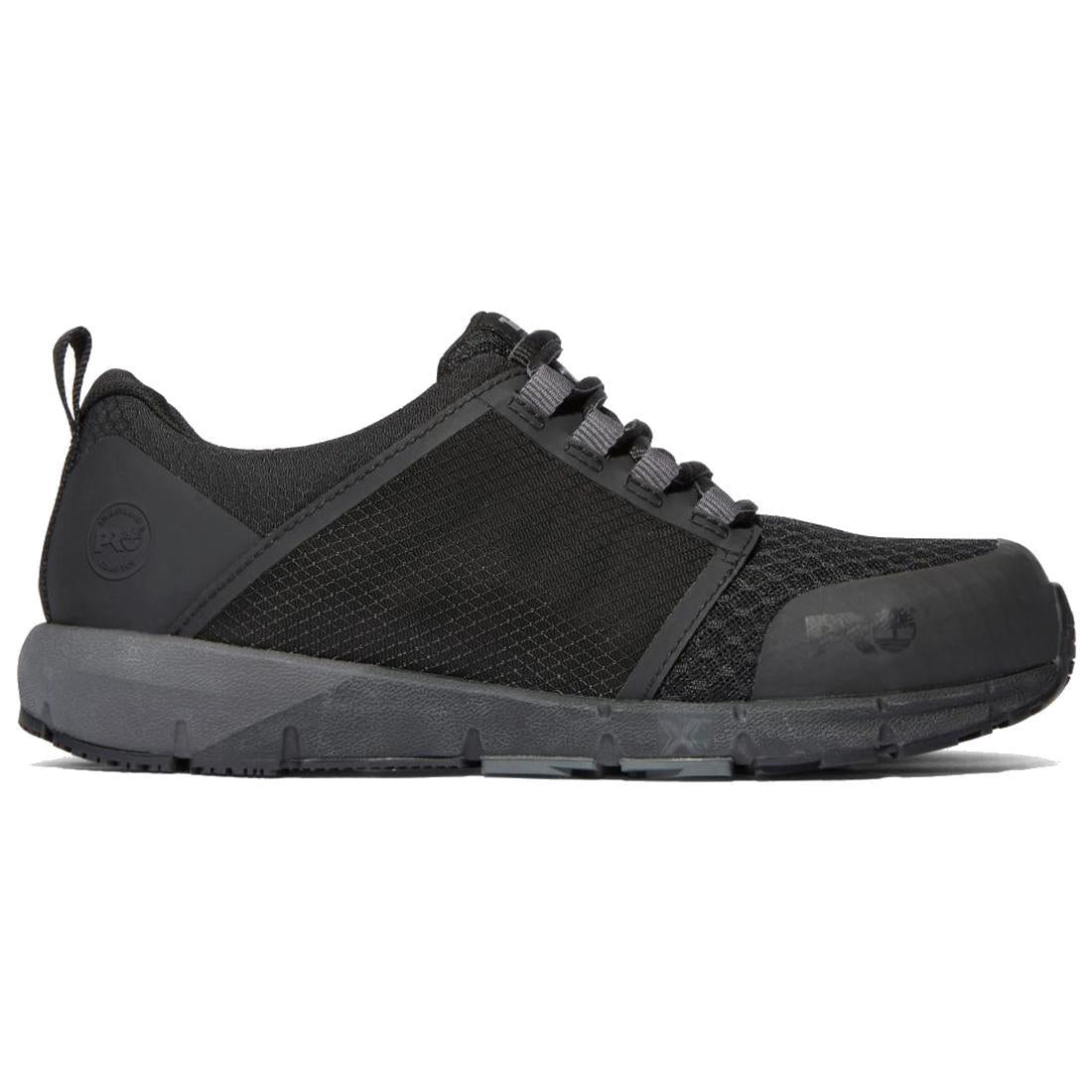 Timberland Pro Women's Radius Composite-Toe Work Shoe Black Profile View