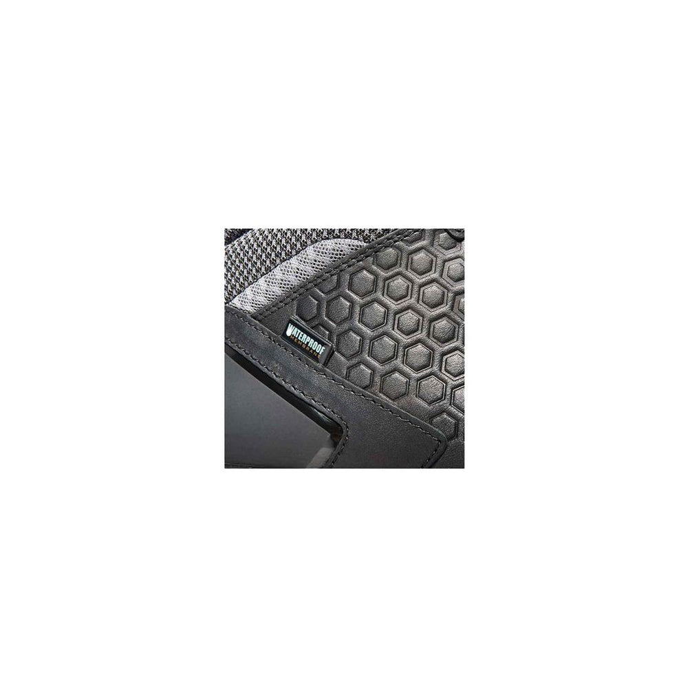 Timberland Pro Reaxion Composite-Toe Waterproof Work Boot Black Detail View
