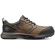 Timberland Pro Reaxion Composite-Toe Waterproof Work Shoe Brown Profile View