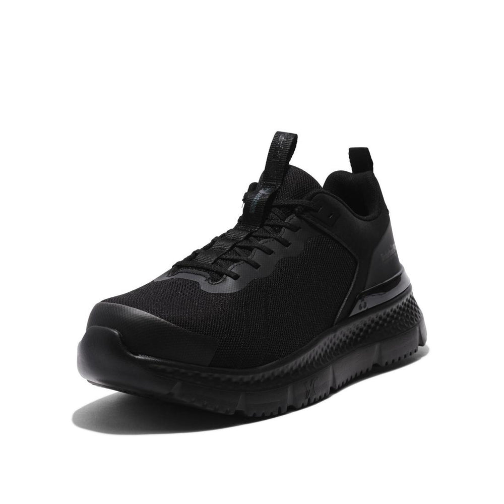 Timberland Pro Setra Composite-Toe Work Shoe Black Detail View
