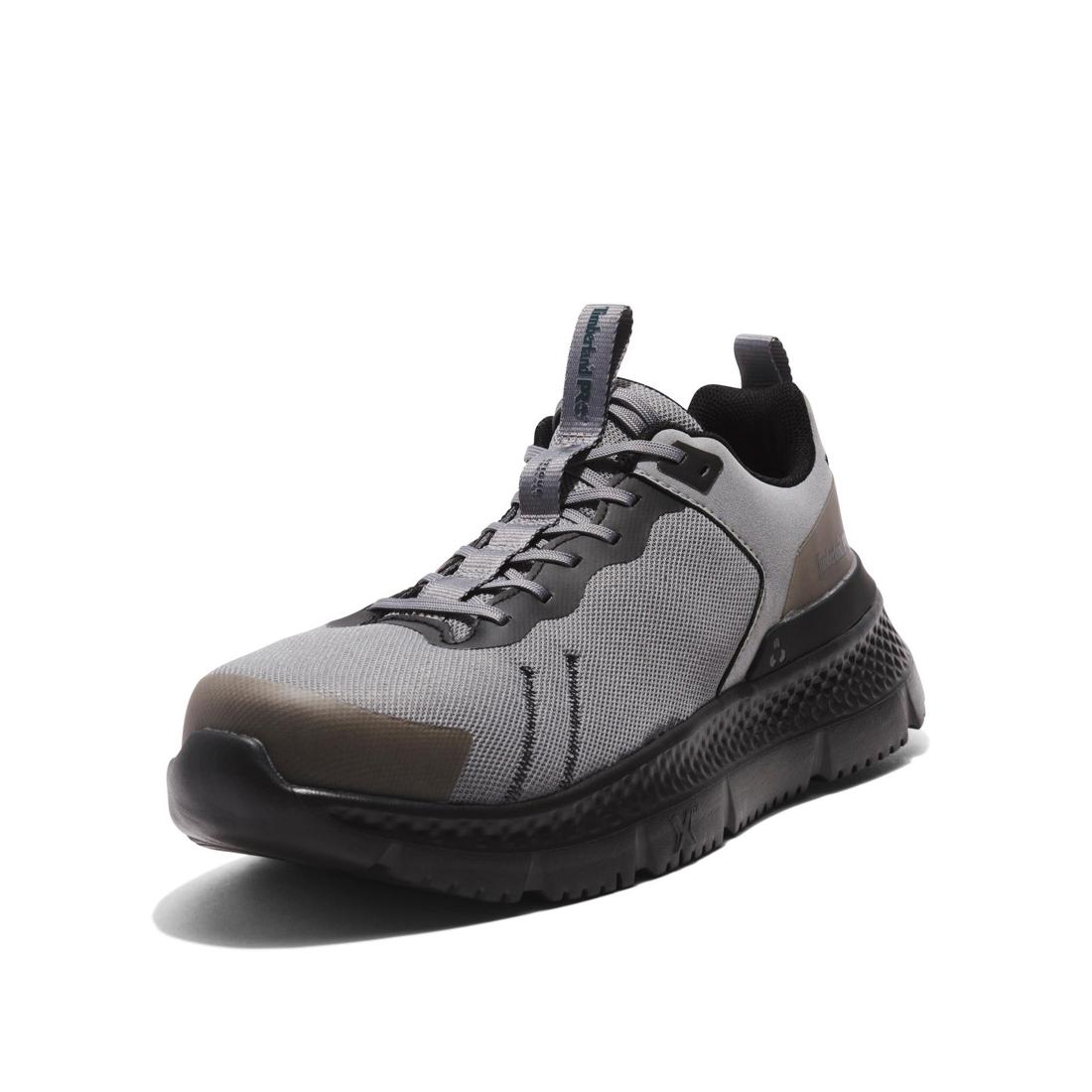 Timberland Pro Setra Composite-Toe Work Shoe Grey Detail View