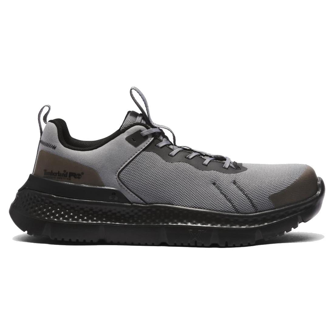 Timberland Pro Setra Composite-Toe Work Shoe Grey Profile View