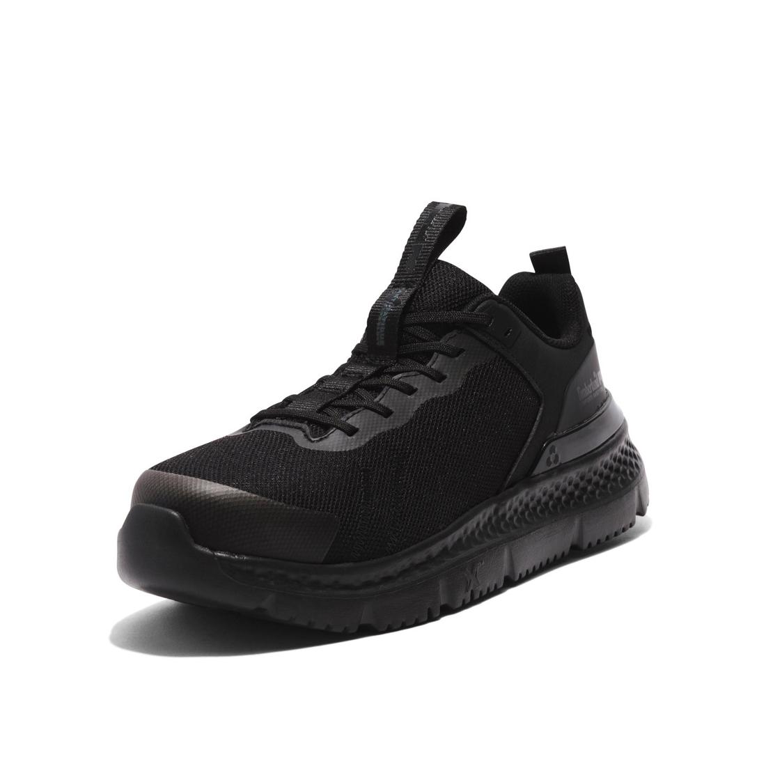 Timberland Pro Women's Setra Composite-Toe Work Shoe Black Detail View