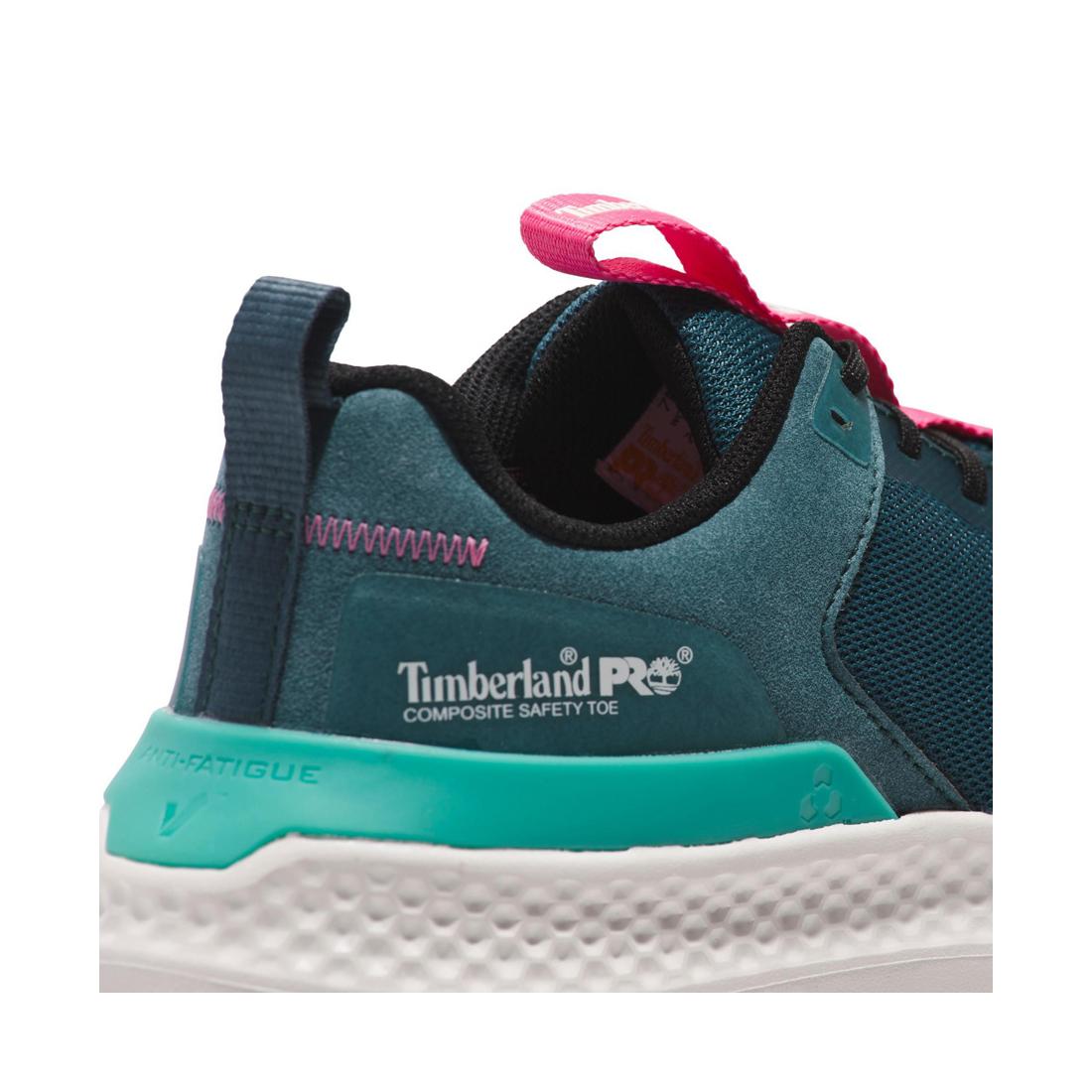 Timberland Pro Women's Setra Composite-Toe Work Shoe Teal View