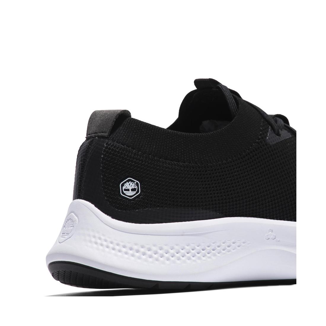 Timberland Pro Women's Solace Soft-Toe Slip-On Shoe Black/White View