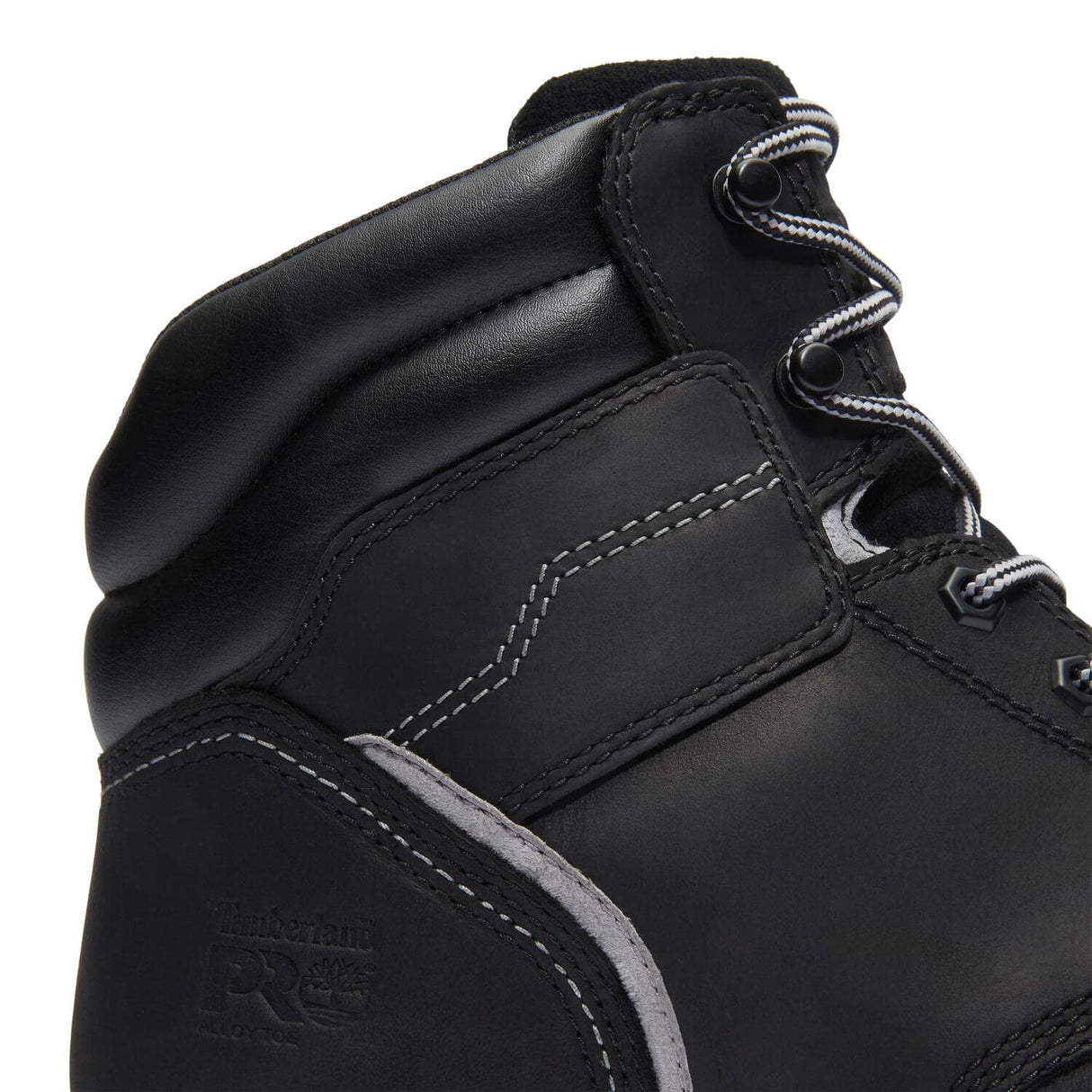 Timberland Pro Tasker 6 Inch Alloy Toe Work Boots Black A416G detail image