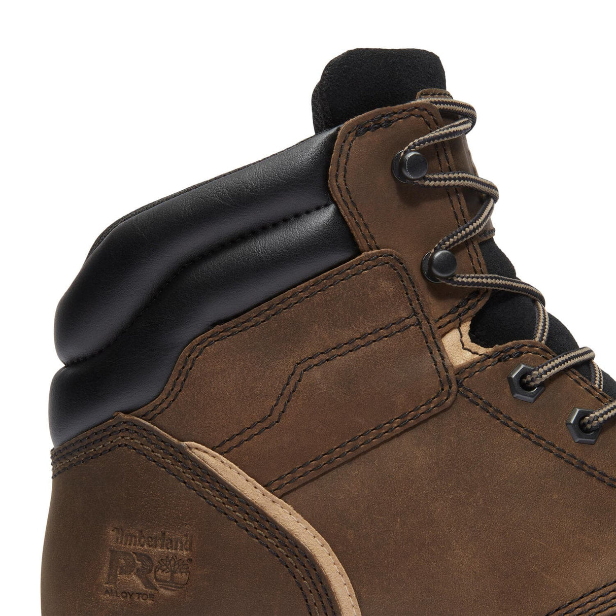 Timberland Pro Tasker 6 Inch Alloy Toe Work Boots Brown A428R detailed image
