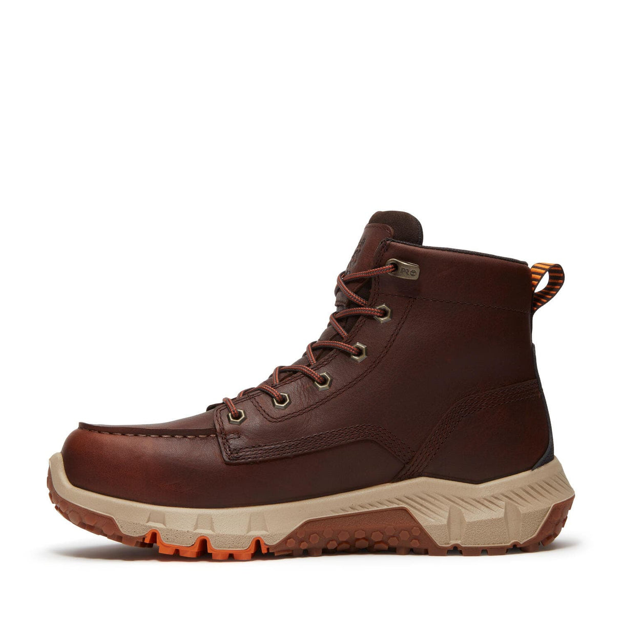 Timberland Pro Tempe 6 Inch Alloy Toe Waterproof Work Boots Brown A5TME medial image