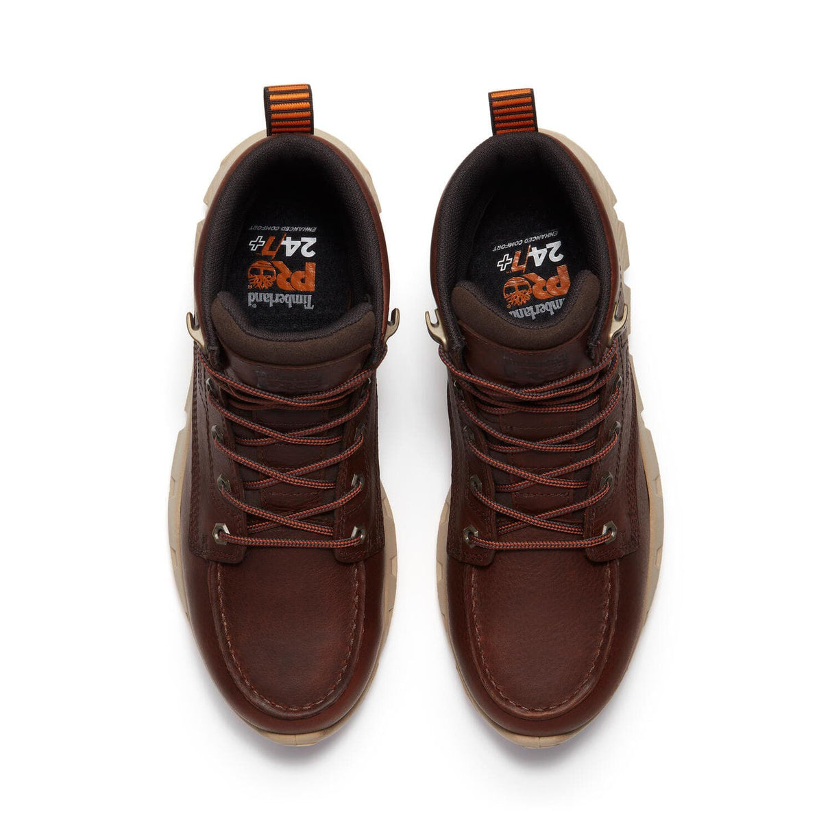 Timberland Pro Tempe 6 Inch Alloy Toe Waterproof Work Boots Brown A5TME top image