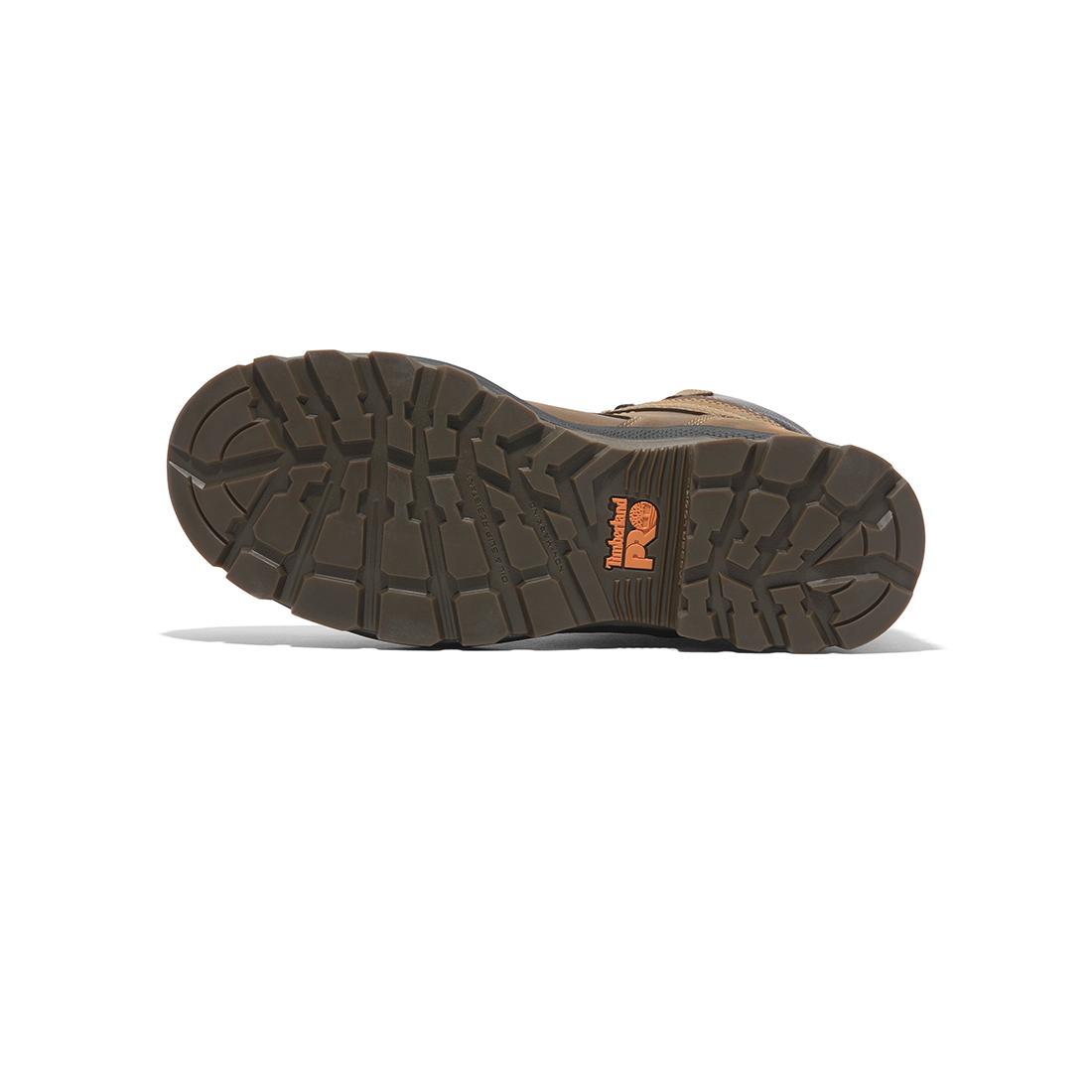 Timberland Pro Titan® Ev 8-Inch Waterproof Full Grain Work Boot Medium Brown Sole View