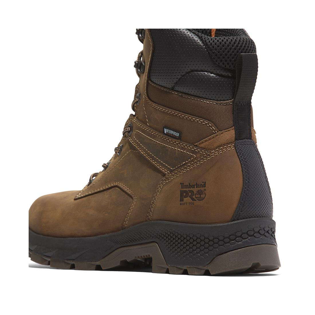 Timberland Pro Titan® Ev 8-Inch Waterproof Full Grain Work Boot Medium Brown View