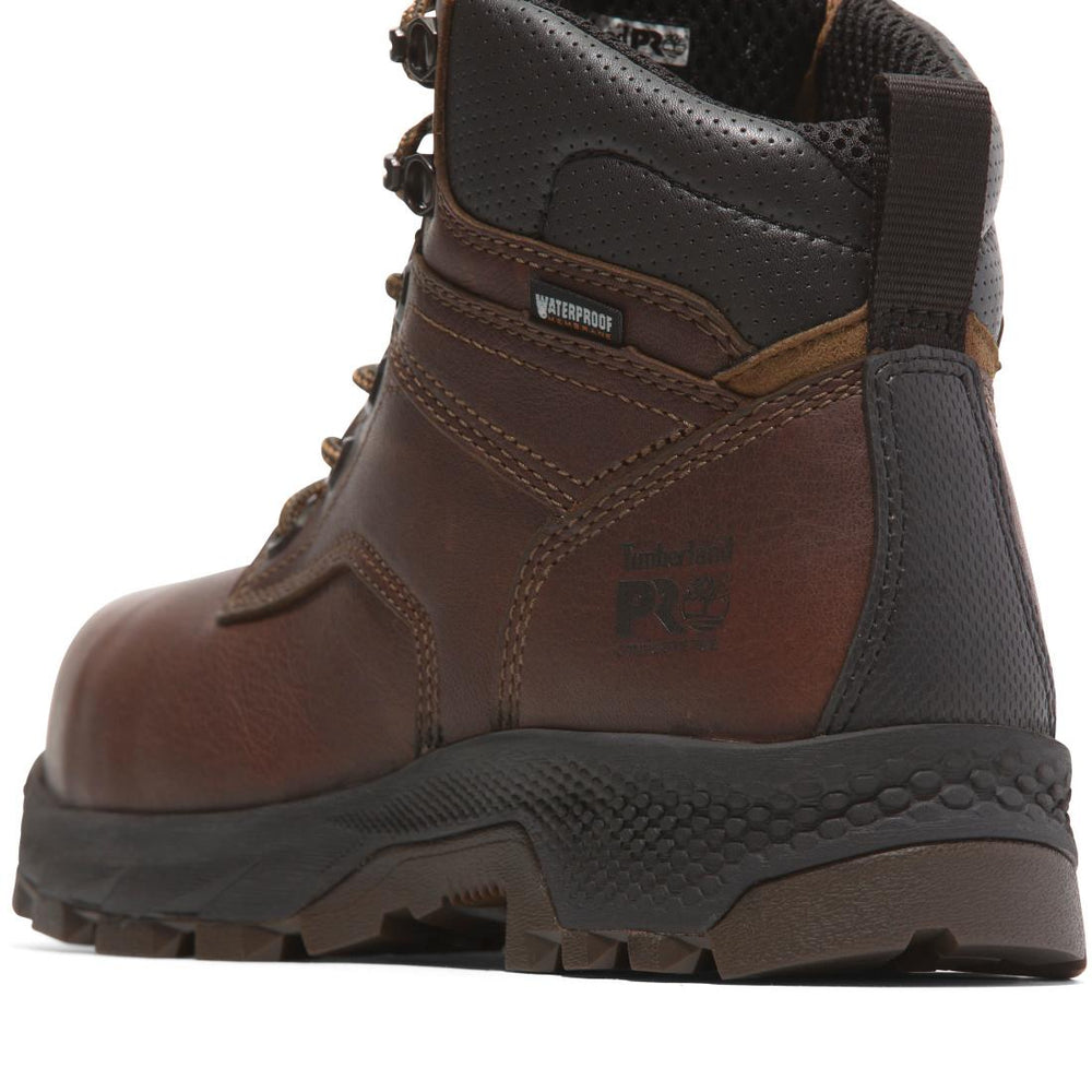 Timberland Pro Titan EV Women’s Waterproof Composite Toe Insulated Work Boots – Coffee Brown View