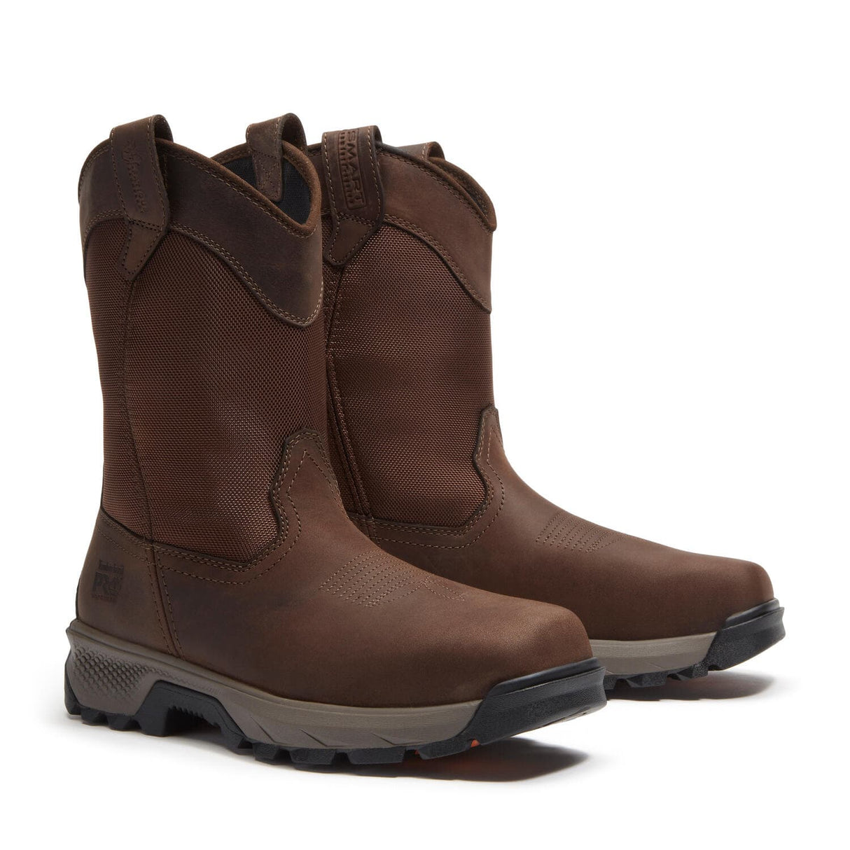 Timberland Pro Titan EV Composite Toe Pull On Work Boots Brown A44C8 lateral image