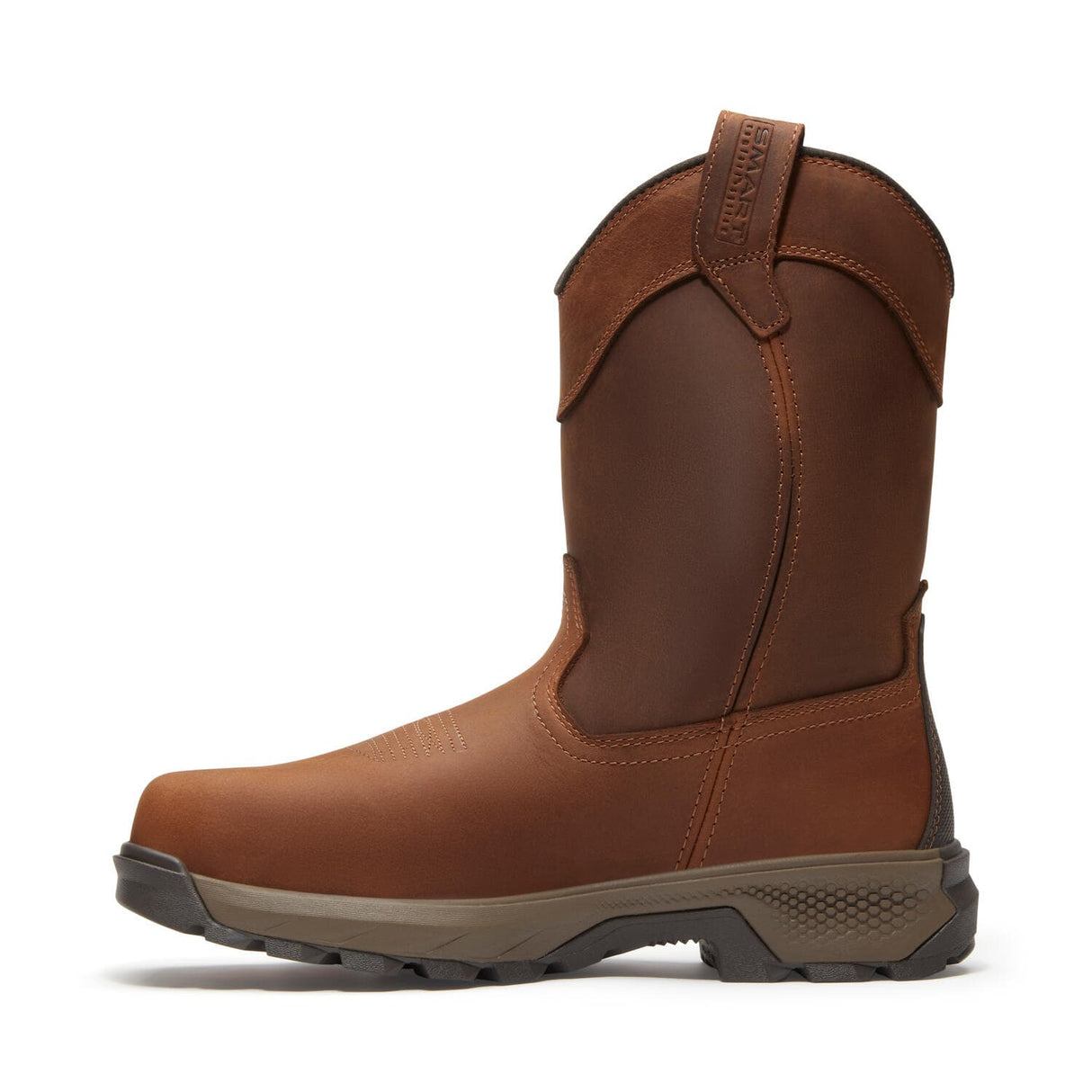 Timberland Pro Titan EV Composite Toe Waterproof Pull On Work Boots Brown A44DG medial image
