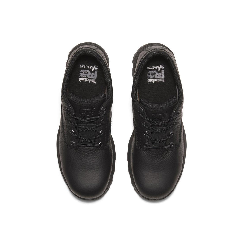 Timberland Pro Titan Ev Composite-Toe Oxford Work Shoe Black Front-upper View