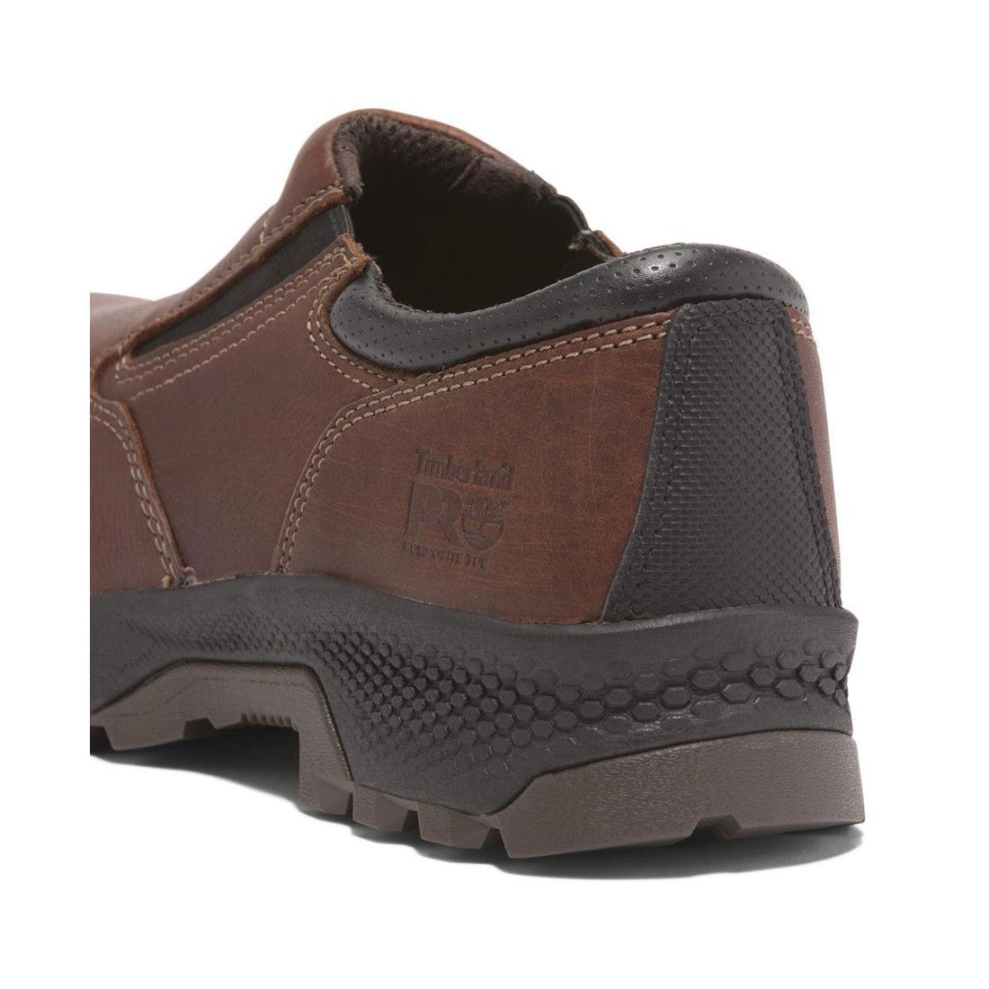 Timberland Pro Titan Ev Composite-Toe Slip-On Work Boot Brown View