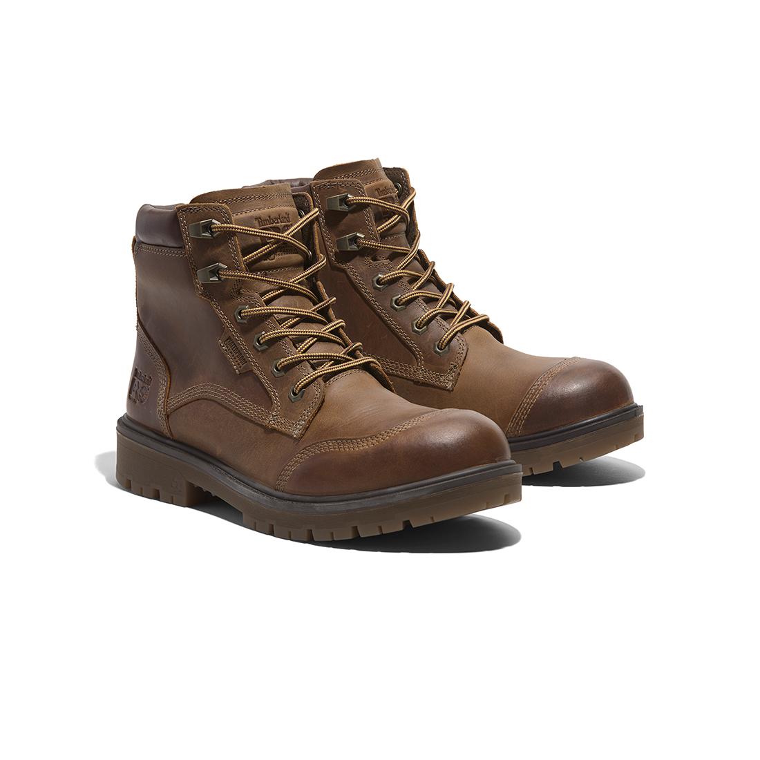 Timberland Pro Whitman 6-Inch Waterproof Full Grain Boot Medium Brown View