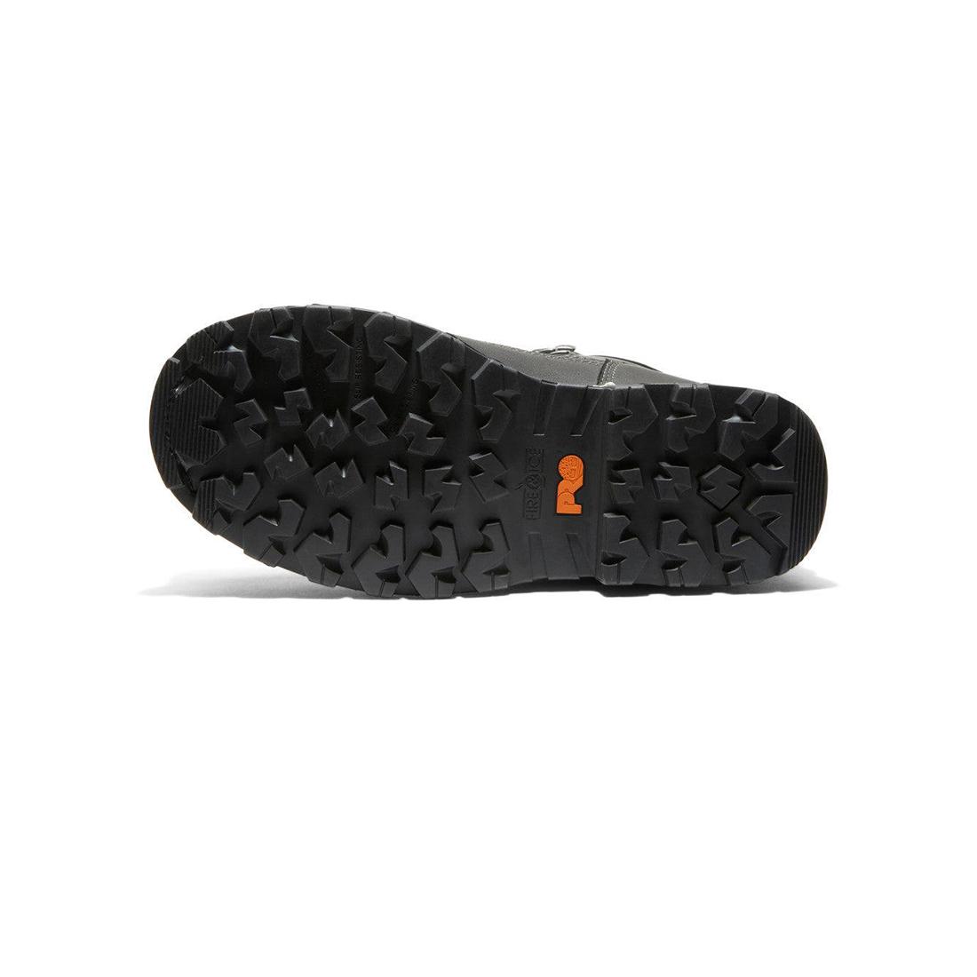 Timberland Pro Women's Boondock 8-Inch Waterproof Composite-Toe Work Boot Fp Ins Csa 200G Black/Grey Sole View