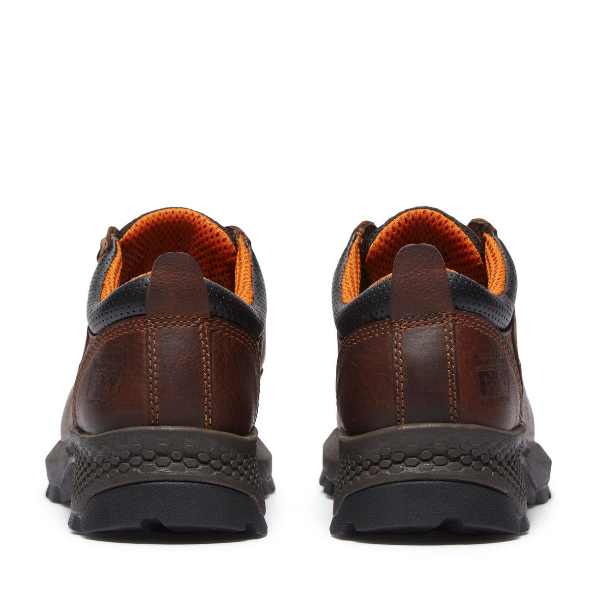 Timberland Pro Women's Titan EV OX Composite Toe Work Shoes Brown A5NV1 back image