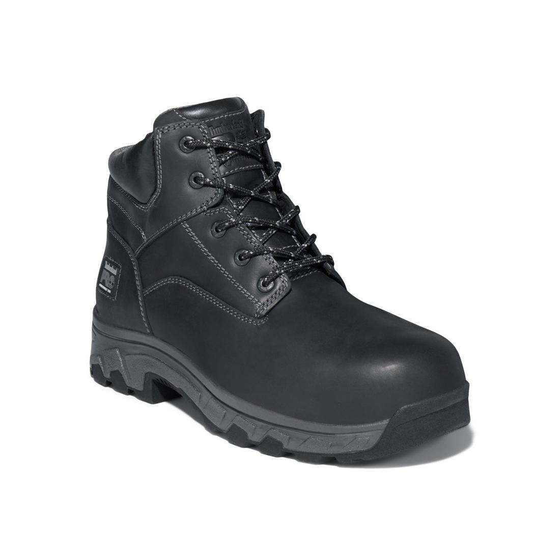 Timberland Pro Workstead 6 Inch Composite-Toe Work Boot Black Medial View