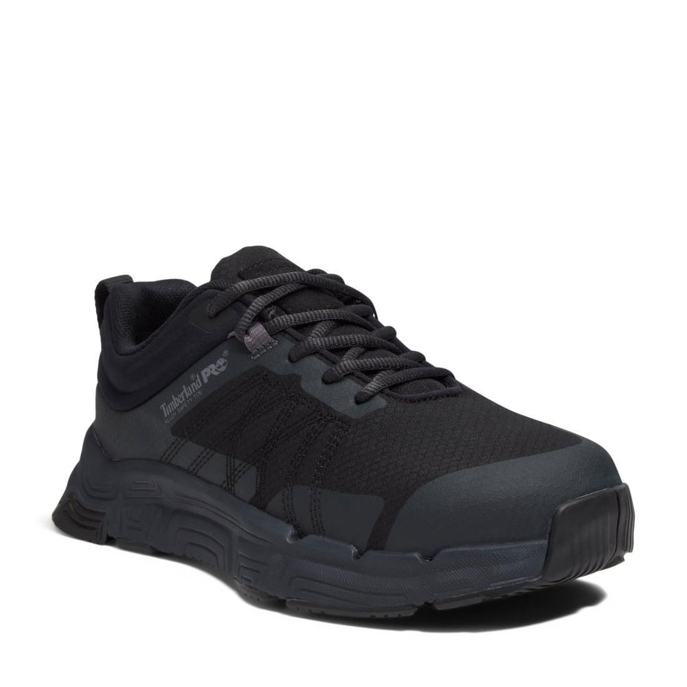 Timberland Pro XR-1 Alloy Toe Work Shoes Black Medial View