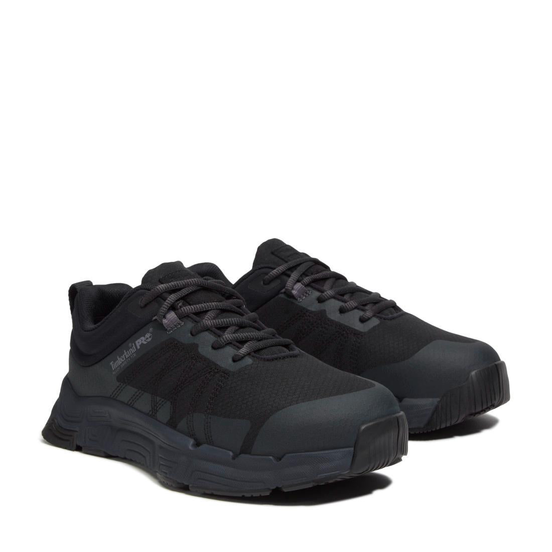 Timberland Pro XR-1 Alloy Toe Work Shoes Black Pair View