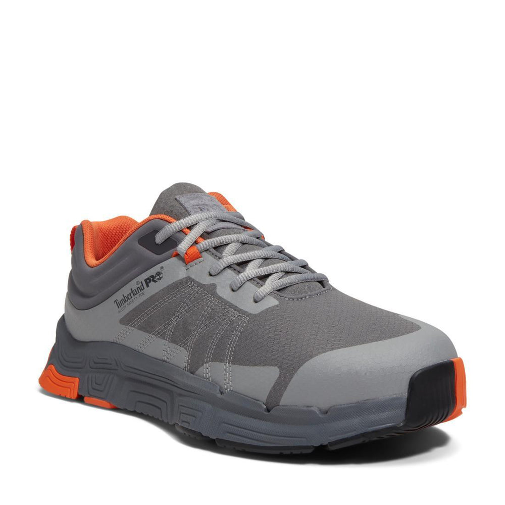 Timberland Pro XR-1 Alloy Toe Work Shoes Grey Medial View