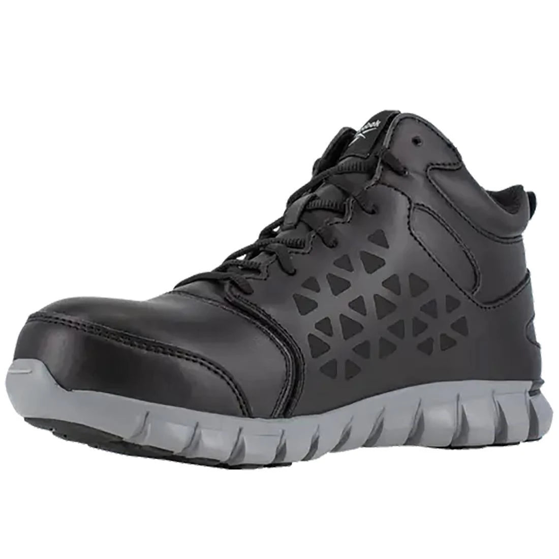 Sublite Cushion Composite-Toe Waterproof Mid-Cut Athletic Work Boot Black