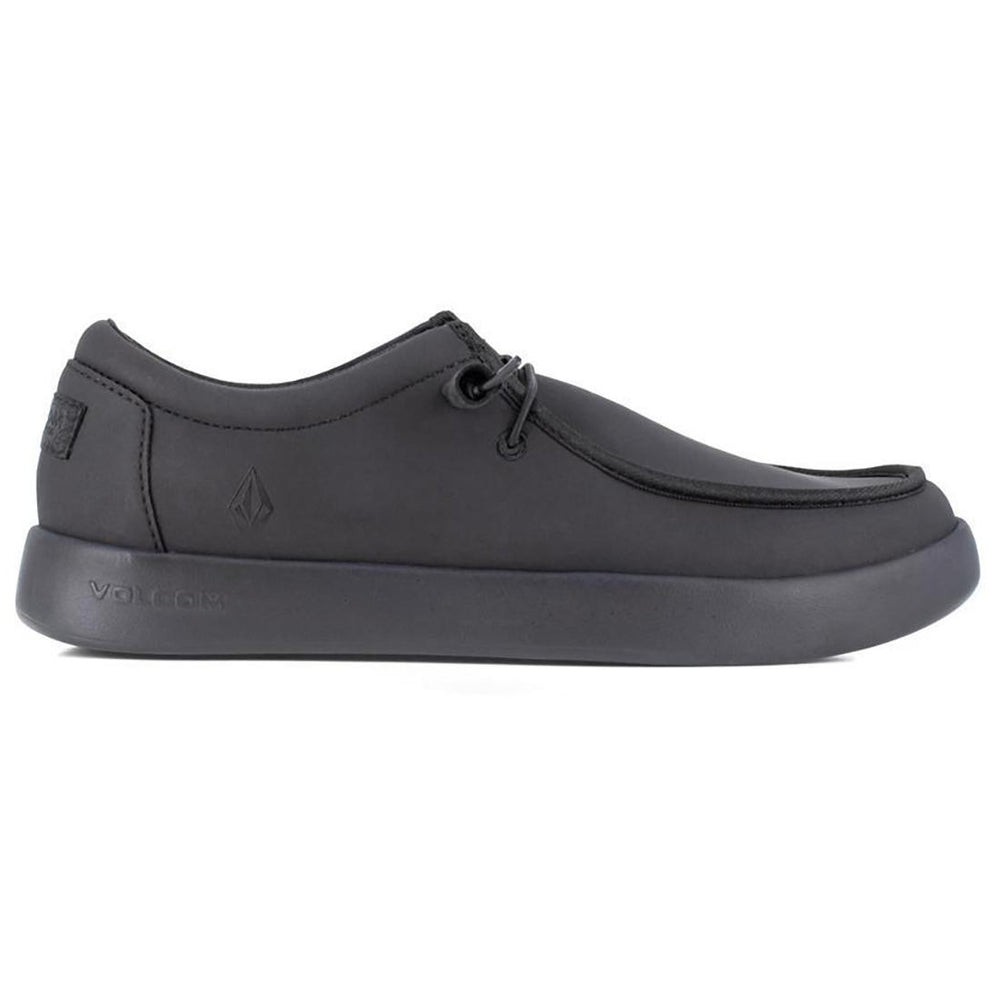 Volcom photo Chill Soft-Toe Water Resistant Shoe Black Profile View