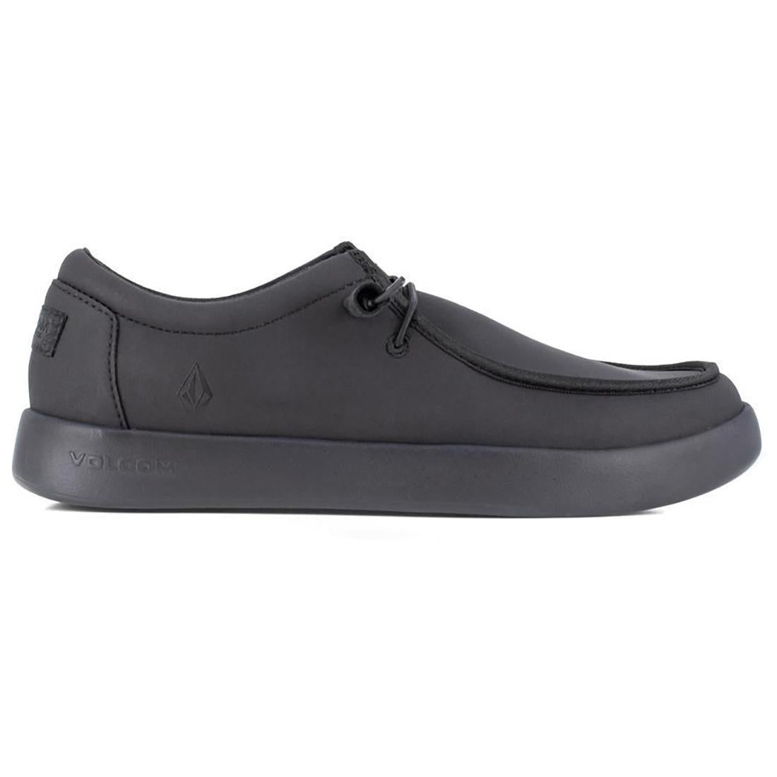 Volcom photo Chill Soft-Toe Water Resistant Shoe Black Profile View