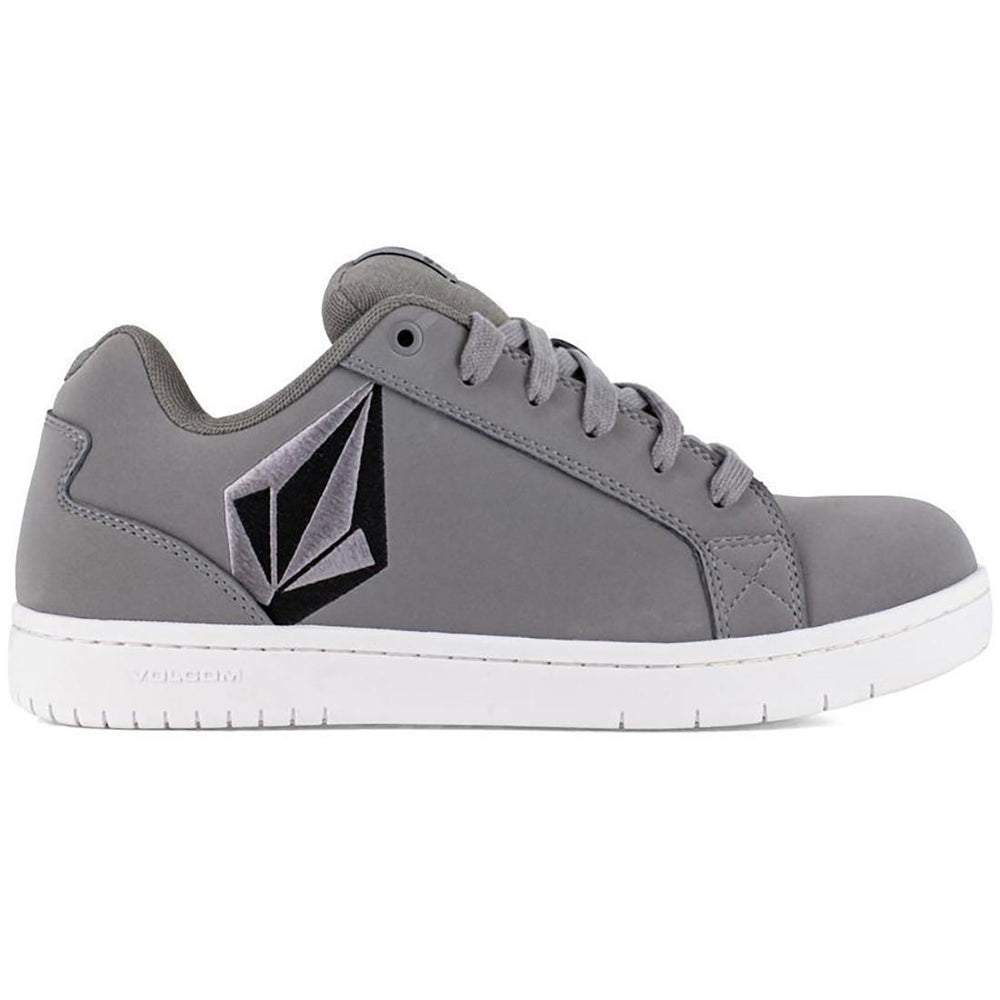 Volcom Stone Composite-Toe Work Shoe Grey Profile View