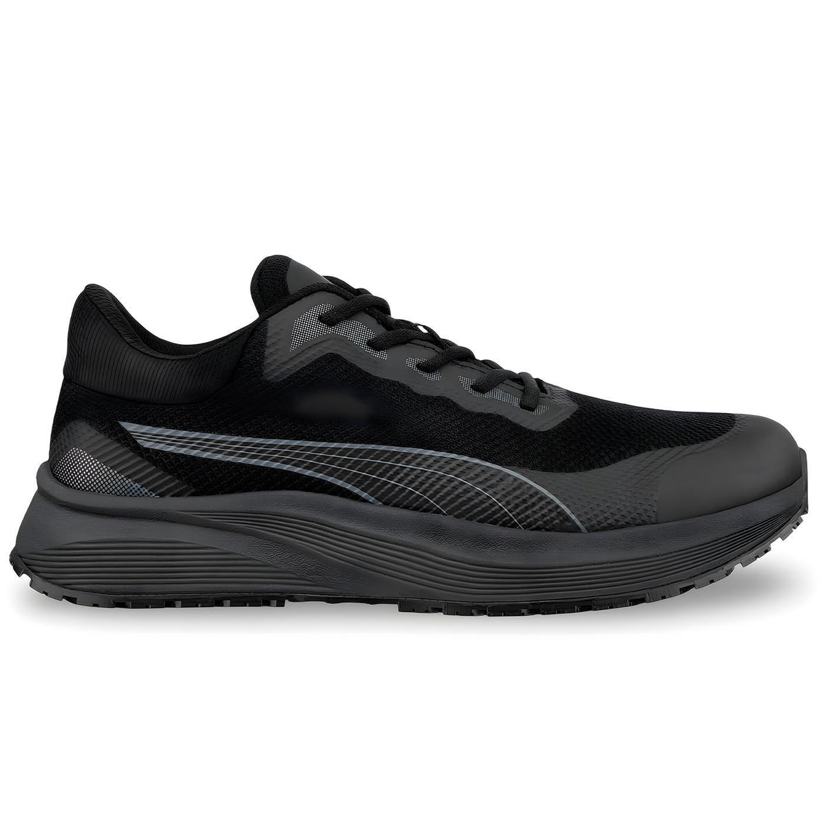 Puma Safety Spark Soft Toe Work Shoes – Black image view 1