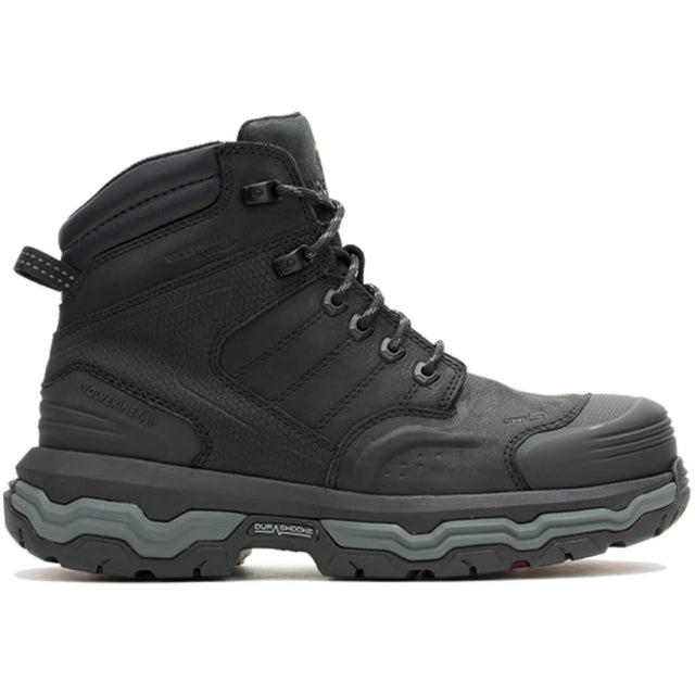 Wolverine Alpha Infinity CarbonMax Work Boot Black Profile View