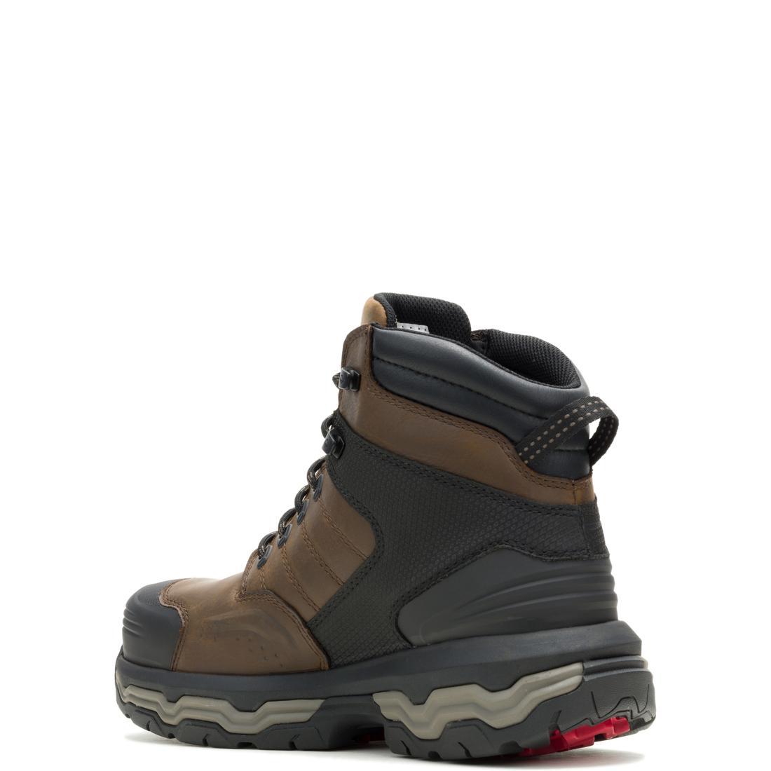 Wolverine Alpha Infinity CarbonMax Work Boot Dark Coffee W251133 Heel Image